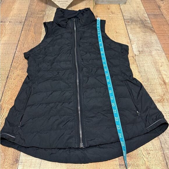 Lululemon black goose down vest *missing logo on back* - Picture 10 of 13